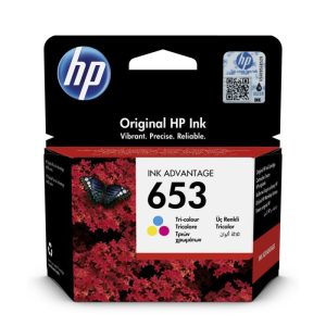 ראש דיו HP 653 3YM74AE צבע מקורי