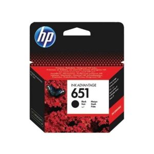 ראש דיו HP 651 C2P10AE שחור מקורי