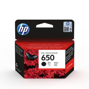 ראש דיו HP 650 CZ101AE שחור מקורי