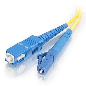 כבל גישור אופטי SIMPLEX SINGLE MODE LC/UPC SC/UPC