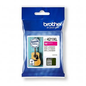 ראש דיו Brother LC421XLM אדום מקורי