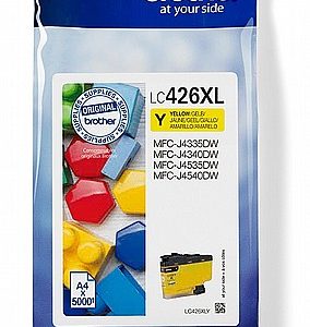 ראש דיו BROTHER LC426XLY צהוב מקורי