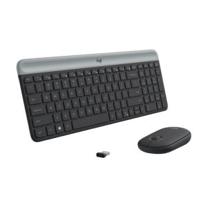 סט מקלדת ועכבר אלחוטיים Logitech MK470 SLIM