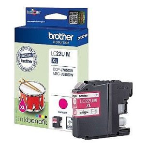 ראש דיו Brother LC22UM אדום מקורי