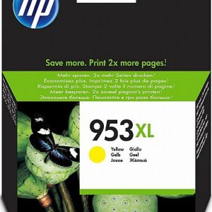 ראש דיו HP 953XL F6U18AE צהוב מקורי