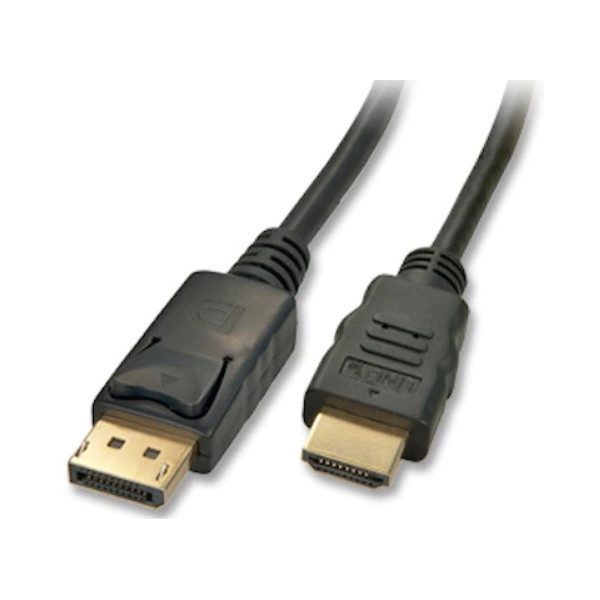 כבל אקטיבי DISPLAYPORT – HDMI תומך אודיו ו-4K@60HZ 4:4:4 – אורך 3 מטר