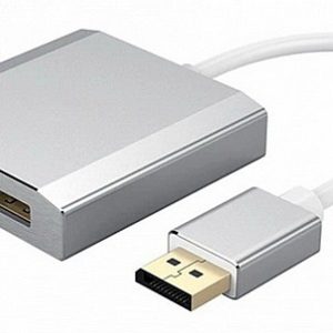 מפצל DISPLAYPORT זכר ל-2 נקבות (2 מסכים), תומך MST