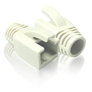 50 כיסוי גומי אפור לקונקטור RJ45 לכבל עבה CAT7