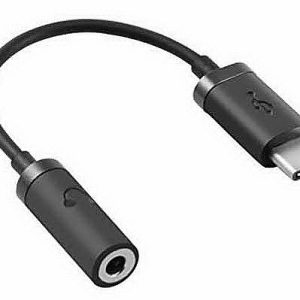 מתאם USB C לאודיו 3.5 מ"מ סטריאו, עם צ'יפ DAC