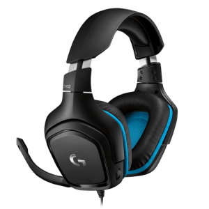 אוזניות ‏חוטיות ומיקרופון Logitech G432