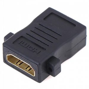 מתאם HDMI נקבה - HDMI נקבה מוזהב