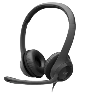 אוזניות ‏USB ומיקרופון Logitech H390