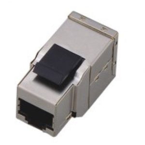 מתאם מאריך כבל רשת נקבה/נקבה LUGGAR CAT6A RJ45 STP