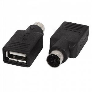 מתאם מעביר מ USB ל PS2 לחיבור מקלדת/עכבר
