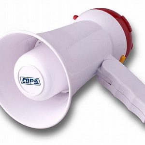 מיני מגפון COPA אדום בהספק 5W כולל הקלטה