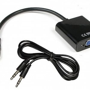 מתאם HDMI ל- VGA כולל אודיו PROTEC