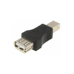 מתאם USB B זכר - USB A נקבה