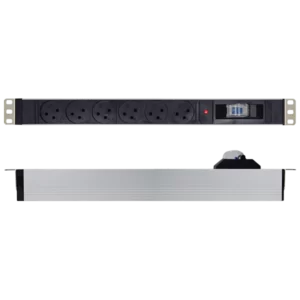 פס שקעים ישראלי PDU N6 לארון תקשורת / שרתים ומא"ז EUFFICIO