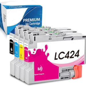 סט 4 ראשי דיו Brother LC424 תואם