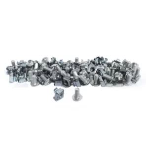 סט 50 ברגים ואומים מרובעים Nuts and Screws M6