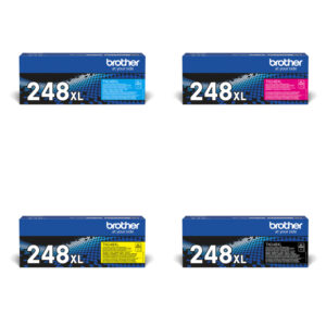 סט 4 ‏טונרים Brother TN248XL צבעוני מקורי