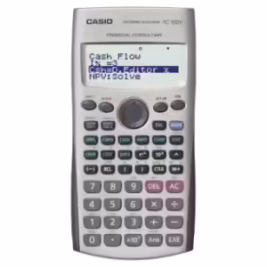 ‏מחשבון פיננסי CASIO FC-100V