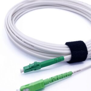 כבל גישור אופטי משוריין SIMPLEX SINGLE MODE LC/APC SC/APC