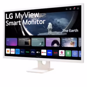 מסך חכם "32 LG MyView Full HD IPS 32SR50F-W