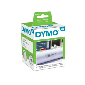 גלילי מדבקות LW למדפסות DYMO LabelWriter - נייר דבק רגיל
