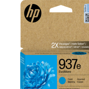 ראש דיו HP 937e EvoMore (4S6W6NE) כחול מקורי