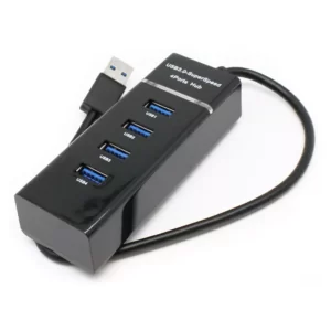 מתאם HUB 4 יציאות USB3.0 עם חיווי LED