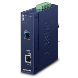 ממיר אופטי תעשייתי PLANET IXT-705AT