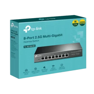 מתג מתכת במהירות TP-Link SG108-M2 8 port 2.5Gbps