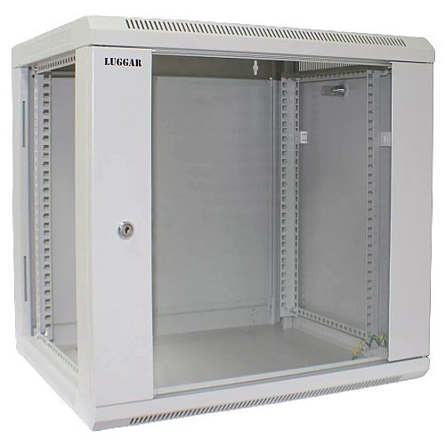 ארון תקשורת LUGGAR HI-10U-400 Gray