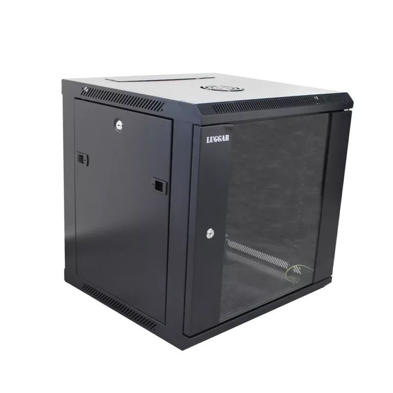 ארון תקשורת LUGGAR HI-10U-400 Black
