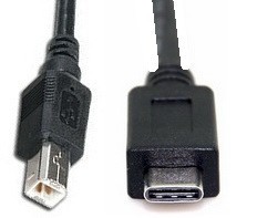 כבל מדפסת USB C 3.1 CM/BM