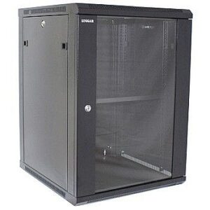 ארון תקשורת LUGGAR HI-15U-600 Black