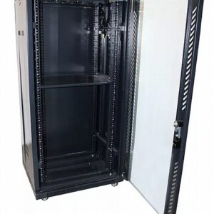ארון תקשורת LUGGAR HI-25U-600 Black