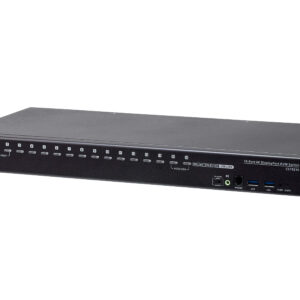קופסת מיתוג ATEN 16-Port USB 3.0 DP/Audio KVM Switch CS19216