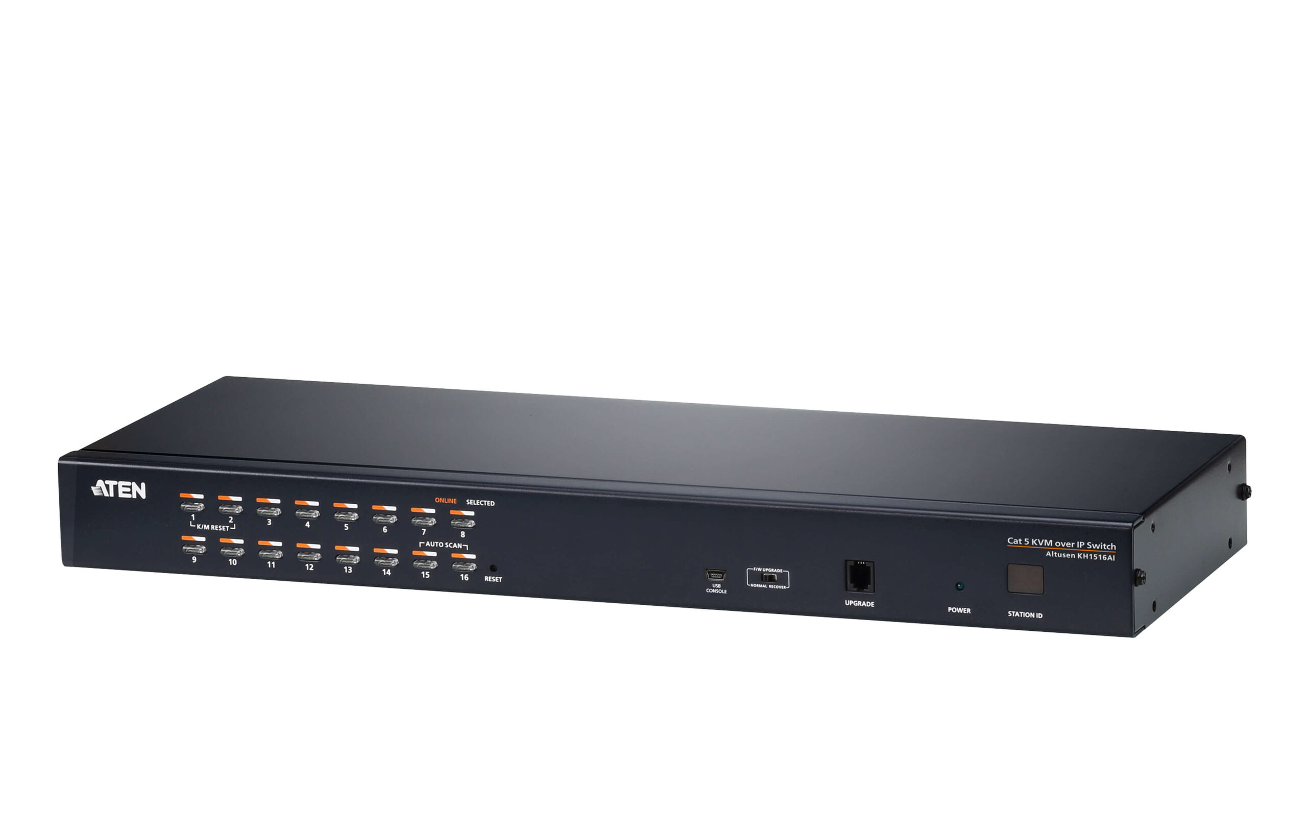 קופסת מיתוג ATEN 16-Port Multi-Interface CAT5 KVM over IP Switch KH1516Ai