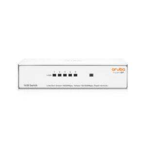 מתג מתכת שולחני HPE Aruba Networking Instant On Switch 5p Gigabit 1430
