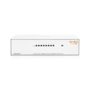 מתג מתכת שולחני HPE Aruba Networking Instant On Switch 8p Gigabit 1430