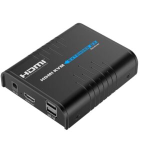 מרחיק ומפצל HDMI ו-KVM על CAT6 עד 120 מטר (מקלט בלבד)