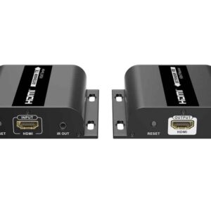מרחיק ומפצל HDMI ו-IR על CAT6/5E עד 120 מטר