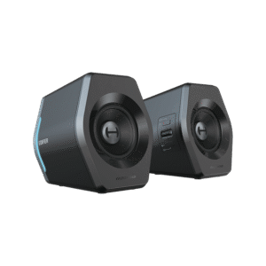 זוג רמקולים EDIFIER G2000 גיימינג עם תאורת RGB - שחור