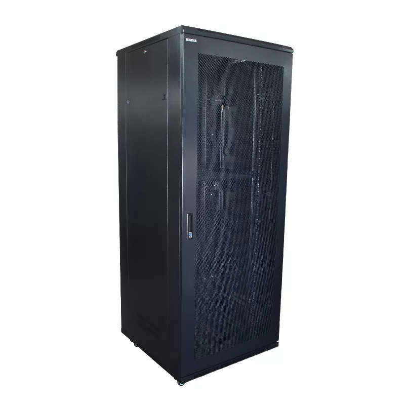 ארון תקשורת LUGGAR HI-42U-800 Black