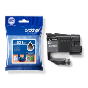 ראש דיו Brother LC521BK שחור מקורי