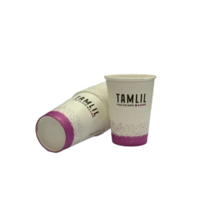 קרטון כוסות נייר לשתייה חמה 250 מ"ל / 9oz - מיתוג תמליל