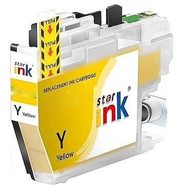 ראש דיו Brother LC521Y צהוב תואם