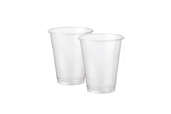 קרטון כוסות פלסטיק לשתייה קרה 180 מ"ל / 6oz – שקוף